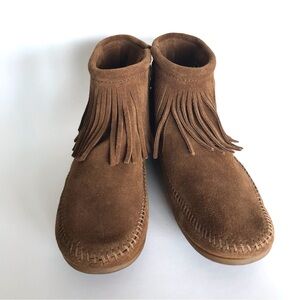 Minnetonka Boho Suede Moccasins (8.5)